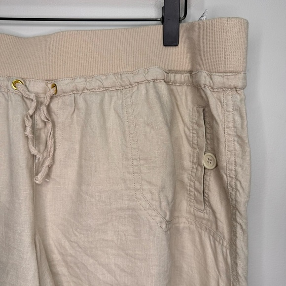 Guess Tan Linen Lightweight Shorts Size XL - Picture 3 of 12